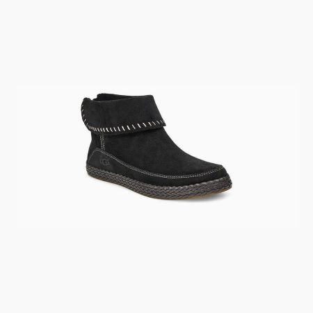 UGG Varney Black Boots for Women (WNGF69587)